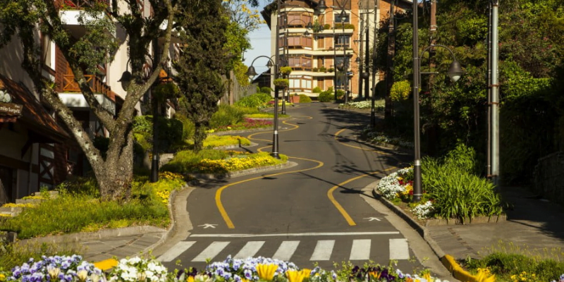 Rua Torta em Gramado