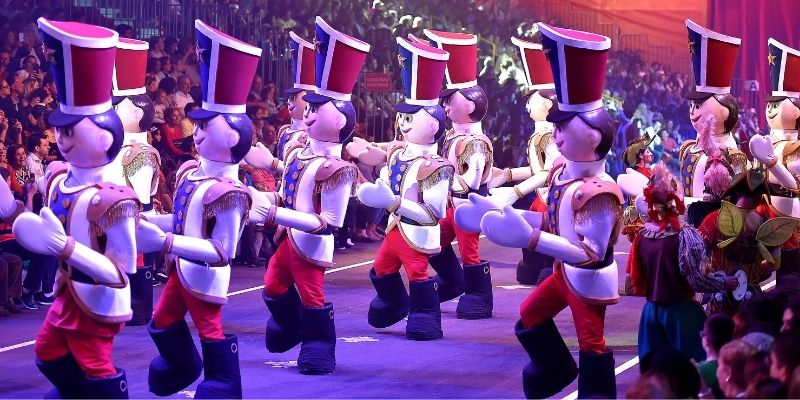 Grande Desfile de Natal no Natal Luz em Gramado